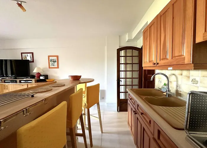 Apartment La Baie Climatise, Vue Mer, Pour 4 Personnes Avec Piscine Sur La Presqu'ile De Giens A